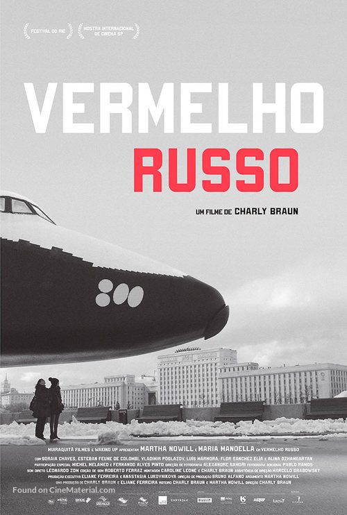 Vermelho Russo - Brazilian Movie Poster