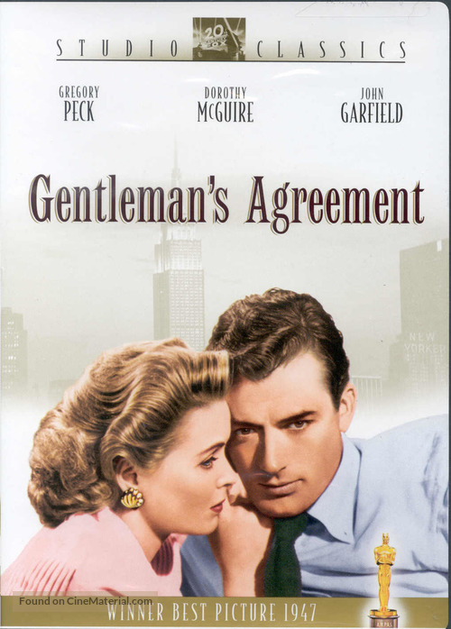 Gentleman&#039;s Agreement - DVD movie cover
