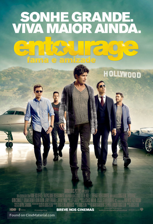 Entourage - Brazilian Movie Poster