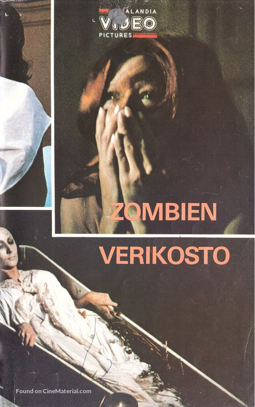 La rebeli&oacute;n de las muertas - Finnish VHS movie cover