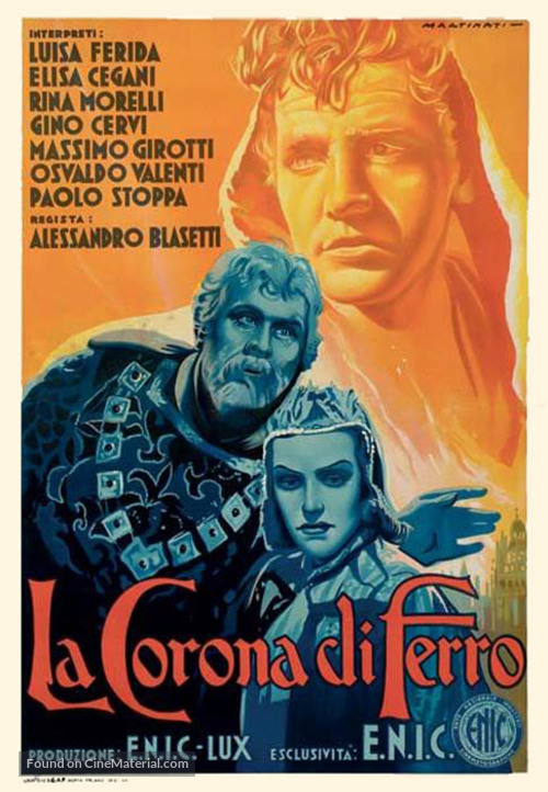 La corona di ferro - Italian Movie Poster