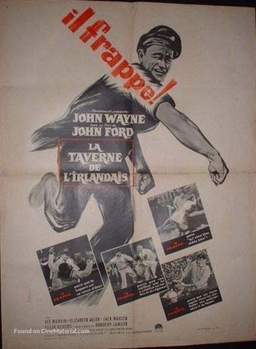 Donovan&#039;s Reef - French Movie Poster