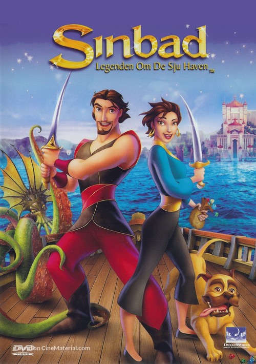 Sinbad: Legend of the Seven Seas - Swedish DVD movie cover