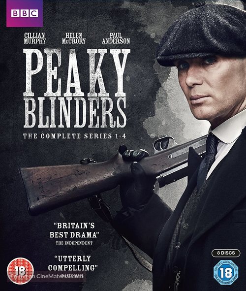 &quot;Peaky Blinders&quot; - British Blu-Ray movie cover