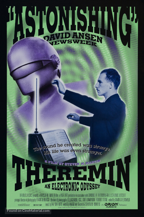 Theremin: An Electronic Odyssey - Movie Poster