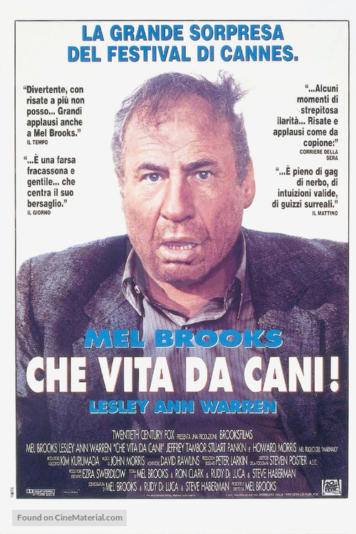 Life Stinks - Italian Movie Poster