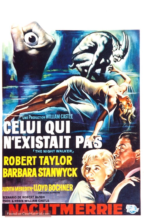 The Night Walker - Belgian Movie Poster