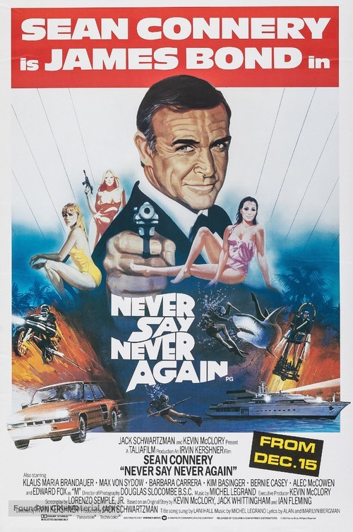 Never Say Never Again - Movie Poster