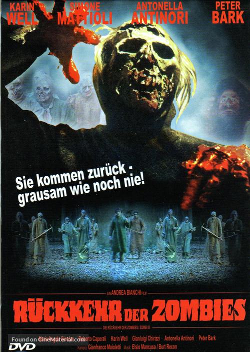 Le notti del terrore - German DVD movie cover