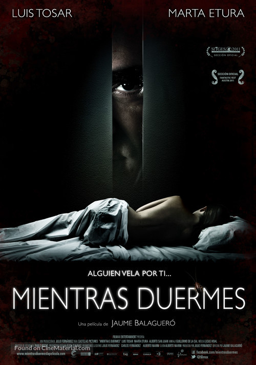 Mientras duermes - Spanish Movie Poster