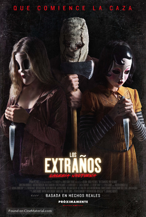 The Strangers: Prey at Night - Spanish Movie Poster