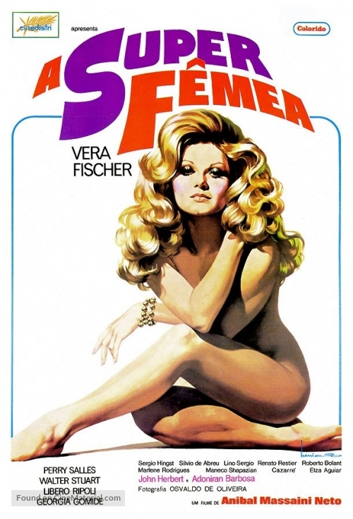 A Super F&ecirc;mea - Brazilian Movie Poster