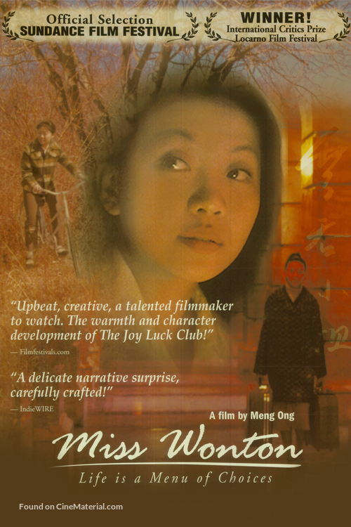 Miss Wonton - DVD movie cover