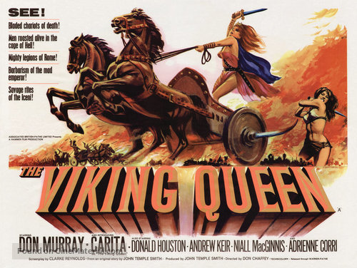 The Viking Queen - British Movie Poster