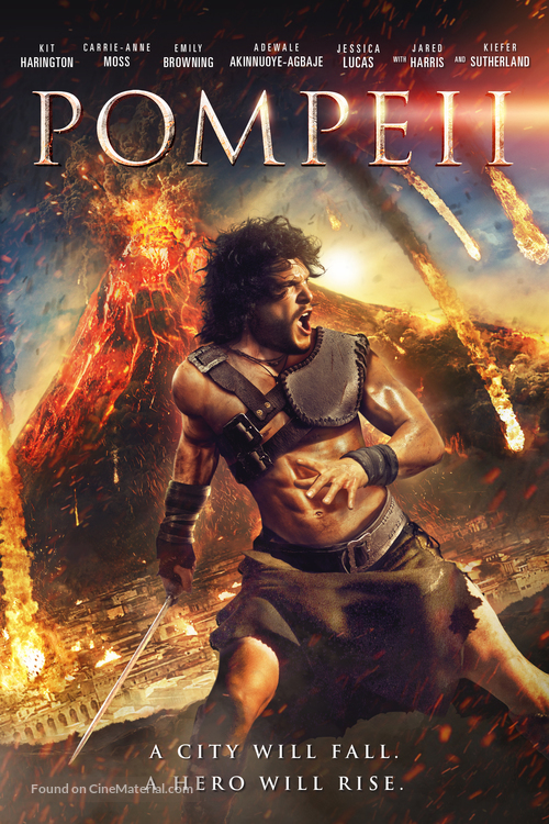 Pompeii - Australian DVD movie cover