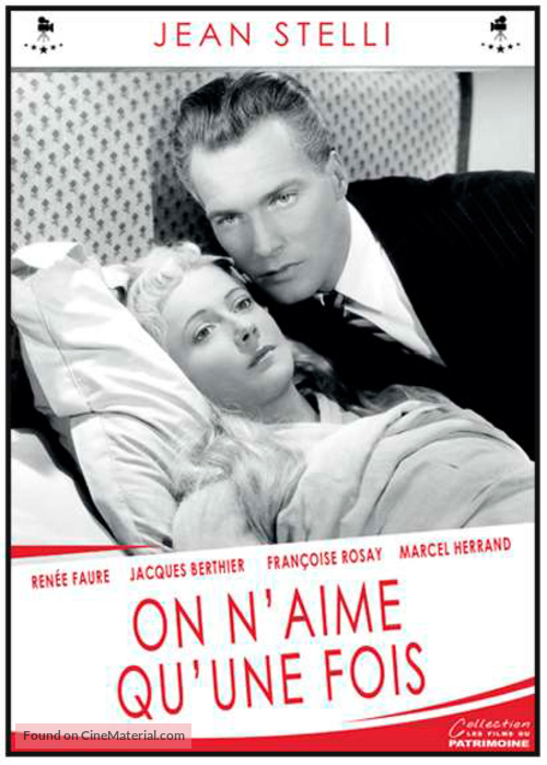 On n&#039;aime qu&#039;une fois - French Movie Cover