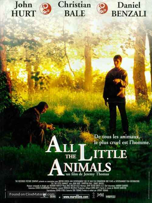 All the Little Animals - French poster