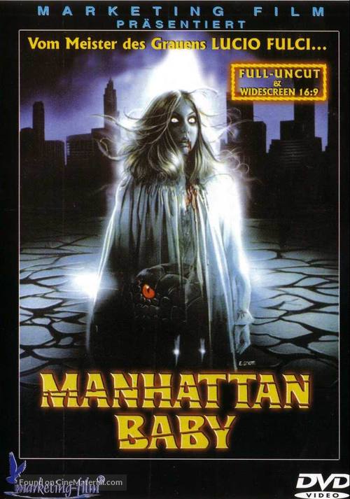 Manhattan Baby - German DVD movie cover