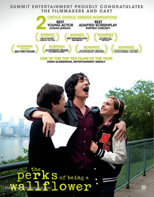 The Perks of Being a Wallflower - For your consideration movie poster