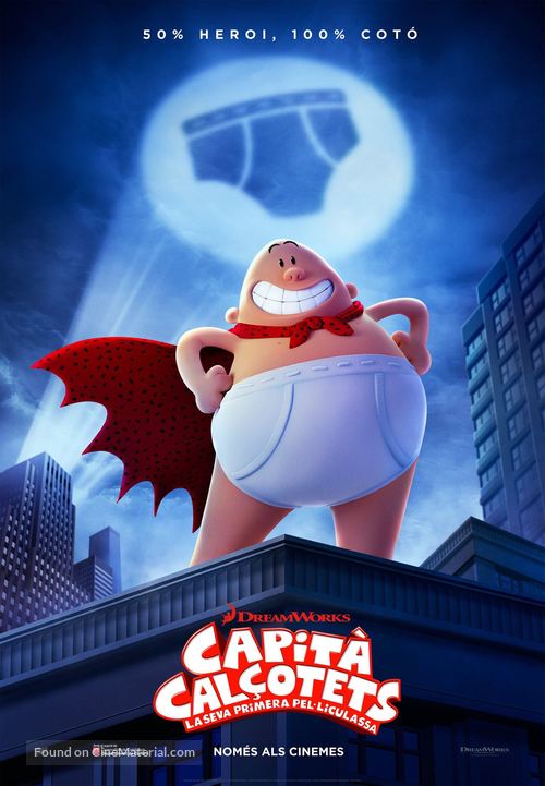 Captain Underpants - Andorran Movie Poster