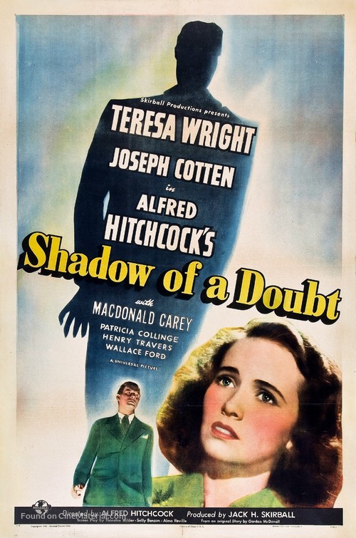 Shadow of a Doubt - Movie Poster