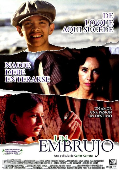 Un embrujo - Mexican Movie Poster