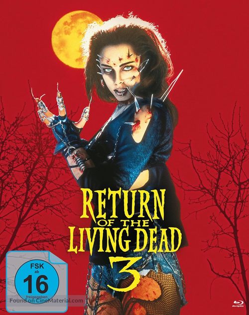 Return of the Living Dead III - German Movie Cover