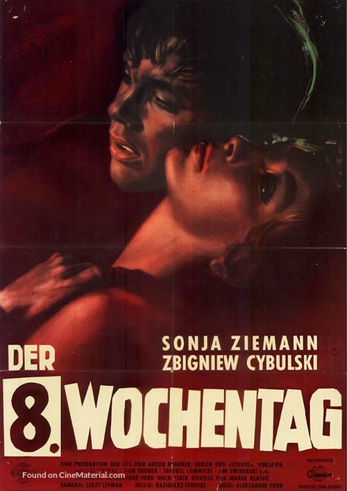 &Oacute;smy dzien tygodnia - German Movie Poster