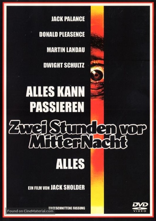 Alone in the Dark - German DVD movie cover
