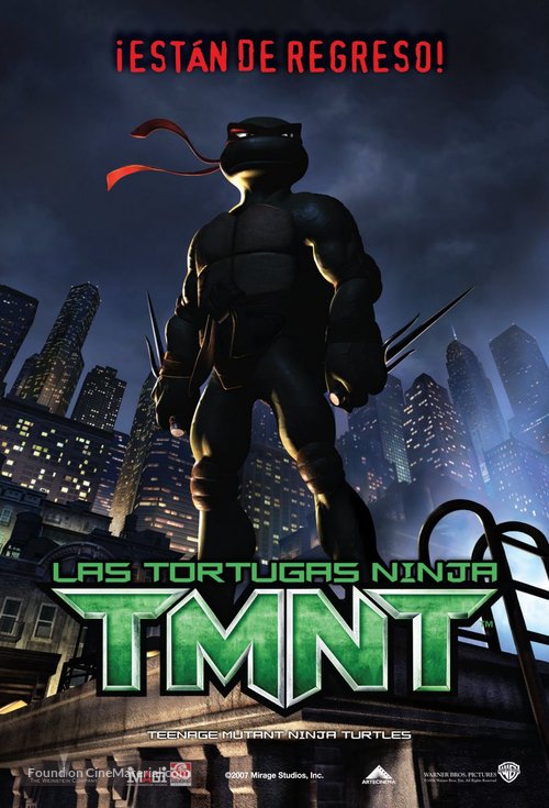 TMNT - Mexican Movie Poster