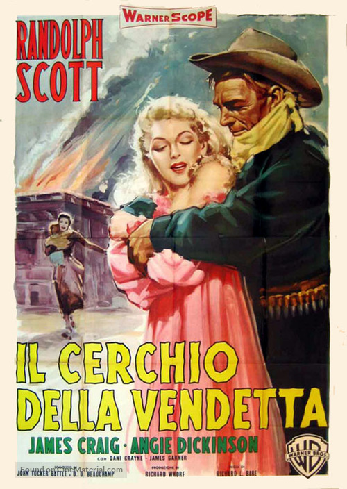 Shoot-Out at Medicine Bend - Italian Movie Poster