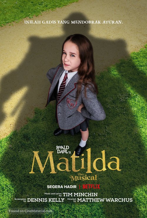 Roald Dahl&#039;s Matilda the Musical - Indonesian Movie Poster
