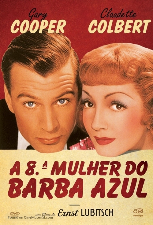 Bluebeard&#039;s Eighth Wife - Portuguese DVD movie cover