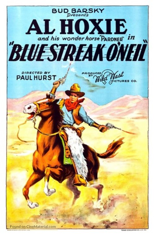 Blue Streak O&#039;Neil - Movie Poster