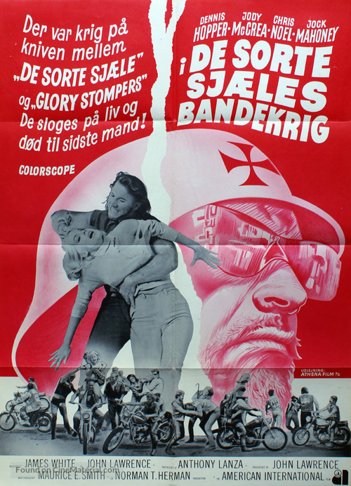 The Glory Stompers - Danish Movie Poster