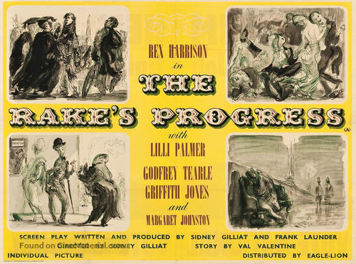 The Rake&#039;s Progress - British Movie Poster