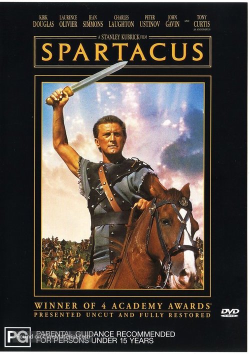 Spartacus - Australian Movie Cover