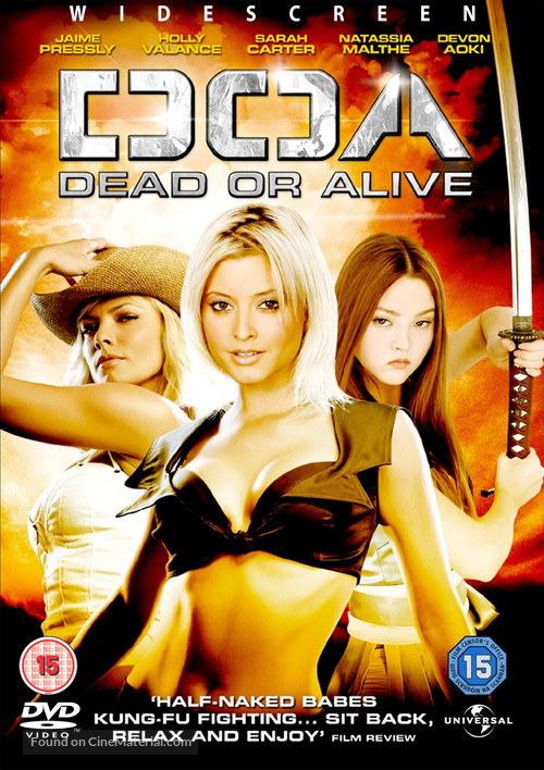 Dead Or Alive - British DVD movie cover