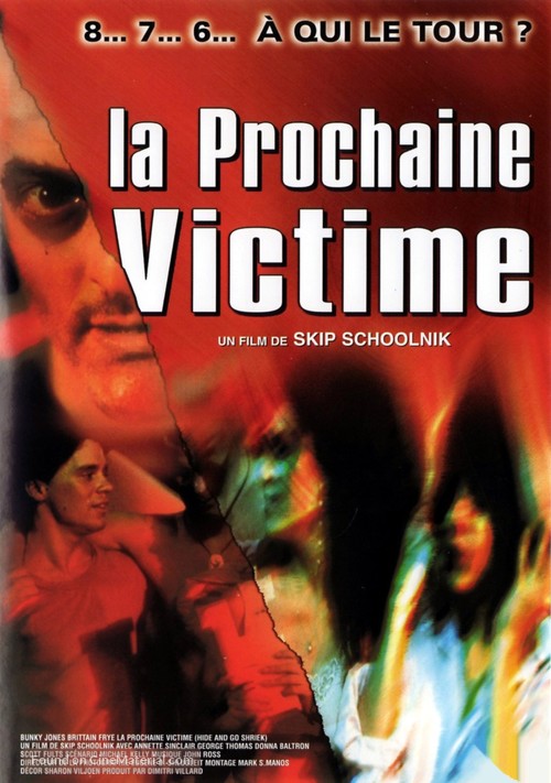 Hide and Go Shriek - French DVD movie cover