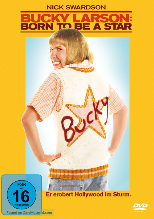 Bucky Larson: Born to Be a Star - German DVD movie cover