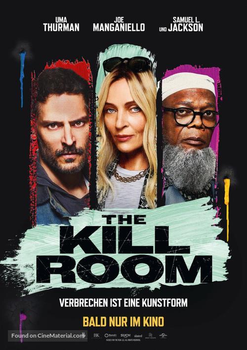 The Kill Room - German Movie Poster