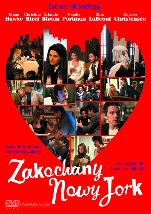 New York, I Love You - Polish DVD movie cover