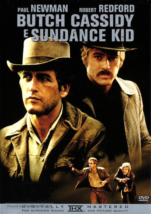 Butch Cassidy and the Sundance Kid - Portuguese Movie Cover