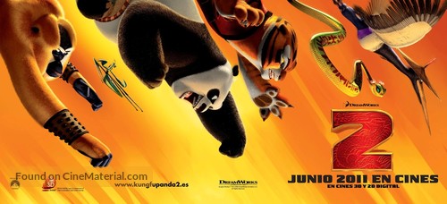 Kung Fu Panda 2 - Spanish Movie Poster