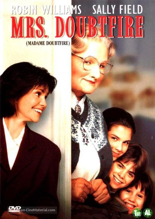 Mrs. Doubtfire - French DVD movie cover