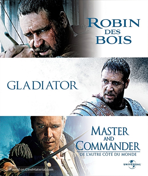 Gladiator - French Blu-Ray movie cover