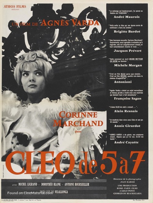 Cl&eacute;o de 5 &agrave; 7 - French Movie Poster