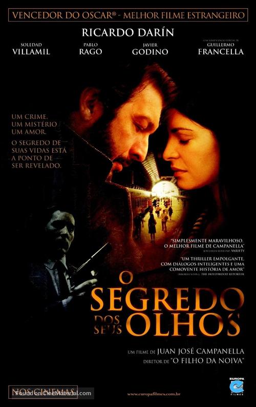 El secreto de sus ojos - Brazilian Movie Poster