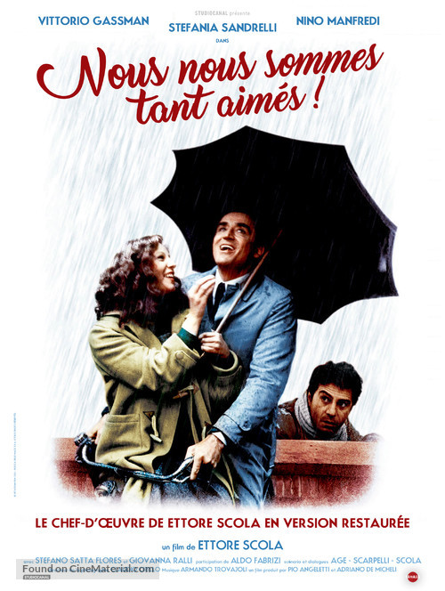 C&#039;eravamo tanto amati - French Movie Poster