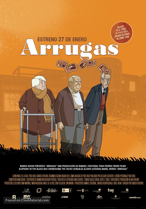 Arrugas - Spanish Movie Poster